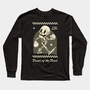 Cute Skeleton Halloween Long Sleeve T-Shirt